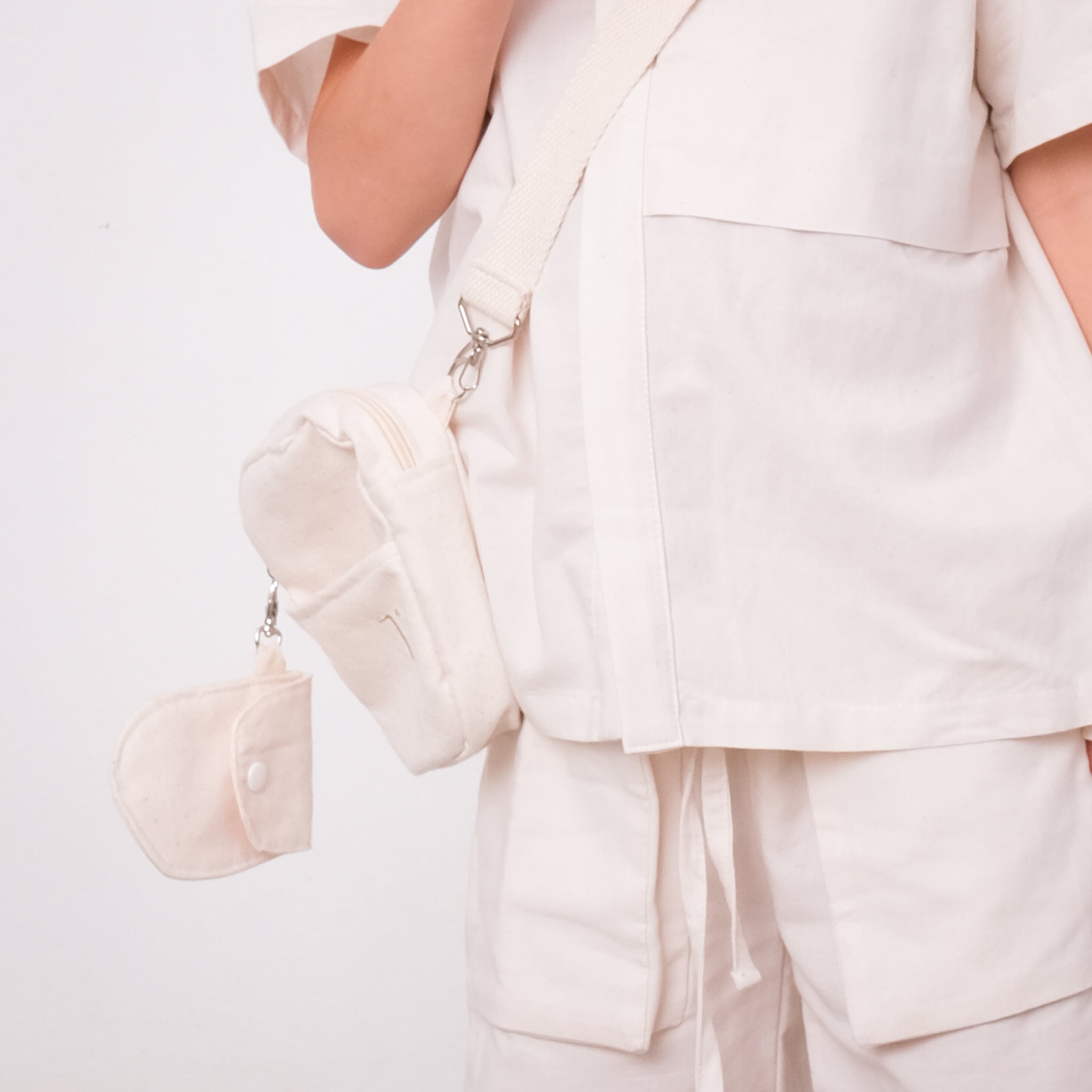Bolsa Infantil Mini Shoulder Bag Off-white – TITOU